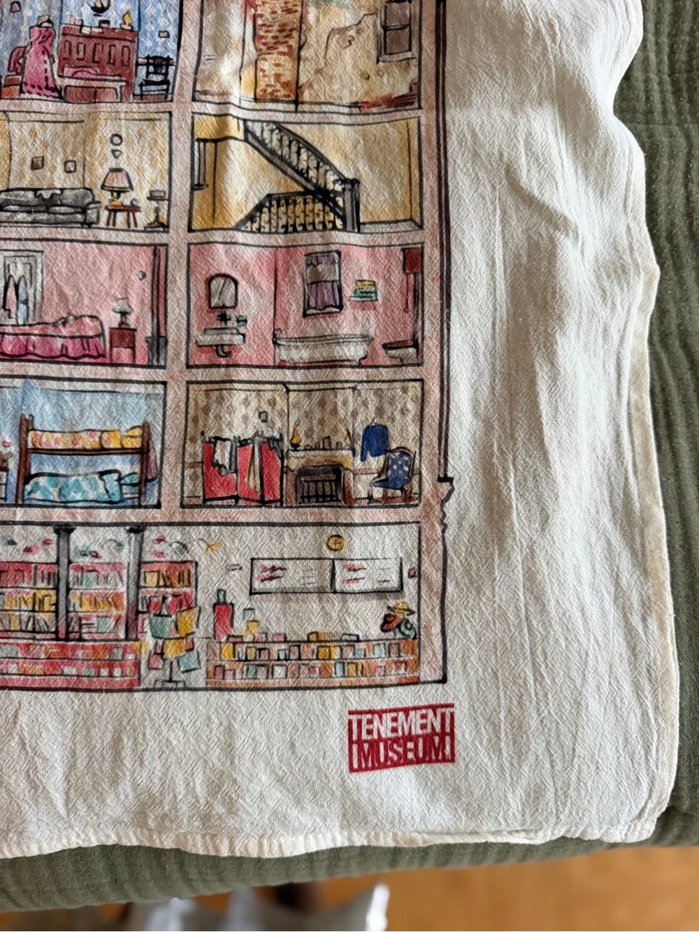 Unused Tenements Museum NYC Tea or Hand Towel